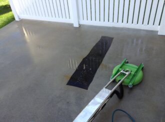Newly Restored Hard Surface Cleaning & Restoration - Exterior Concrete Cleaning